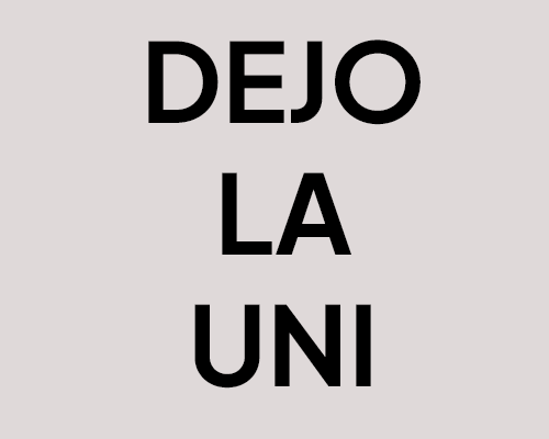 dejo la uni, EHU, UPV, escuela de ingeniería de Gipuzkoa