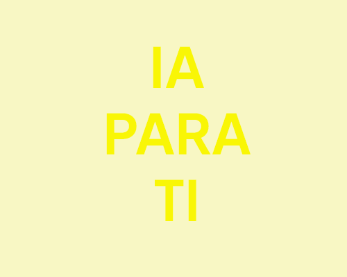 IA, inteligencia artificial