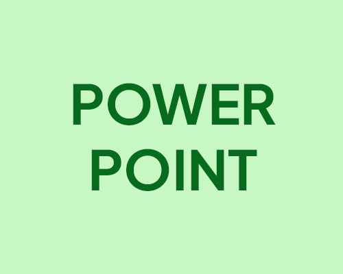 power point, salesforce, business central