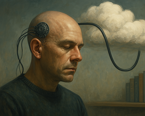 cerebro, chip, Elon Musk, Nube, superpoderes